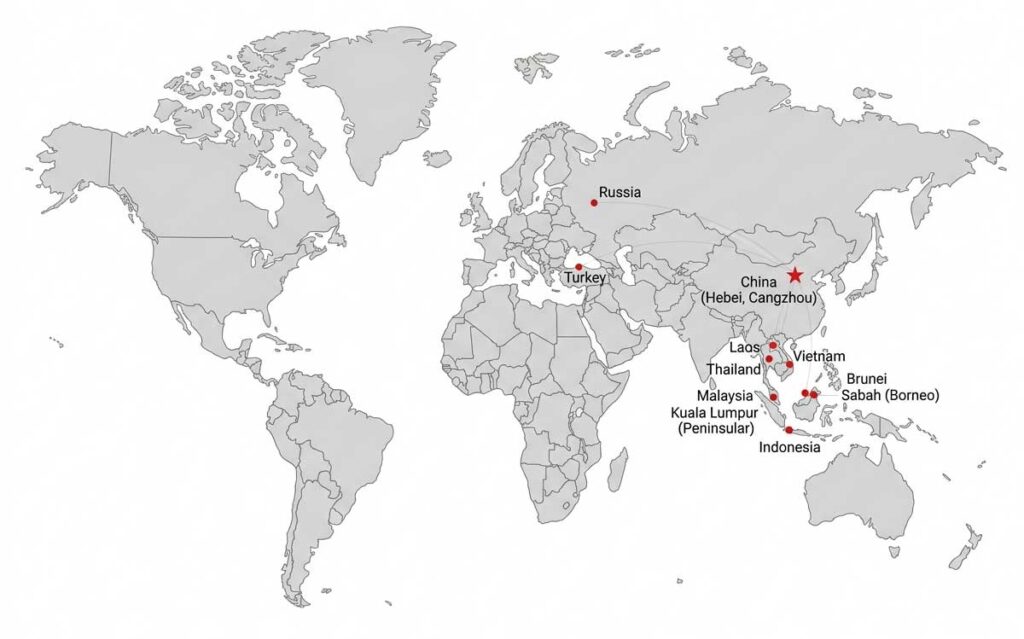 WDMachinary Serving Customers Worldwide