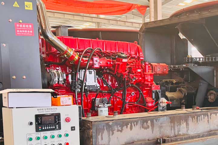 Trailer type Tub Grinder Assembly at WDMachinary Factory 7