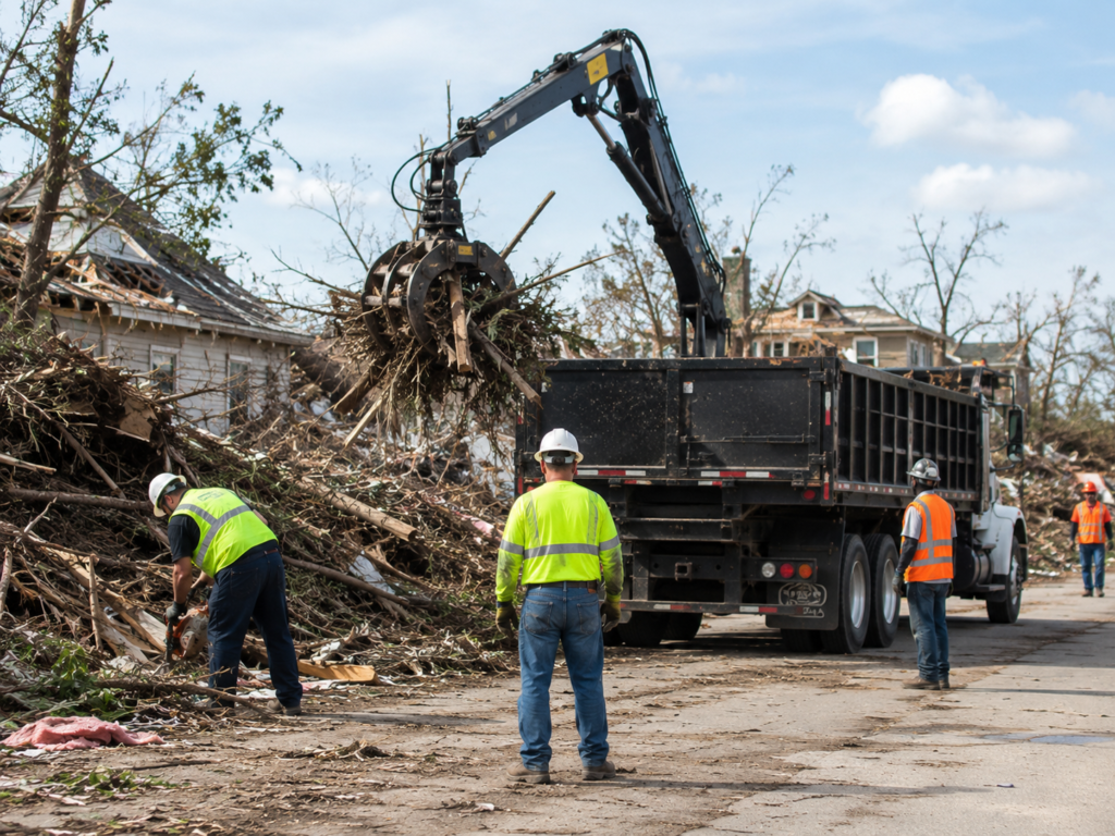 disaster cleanup